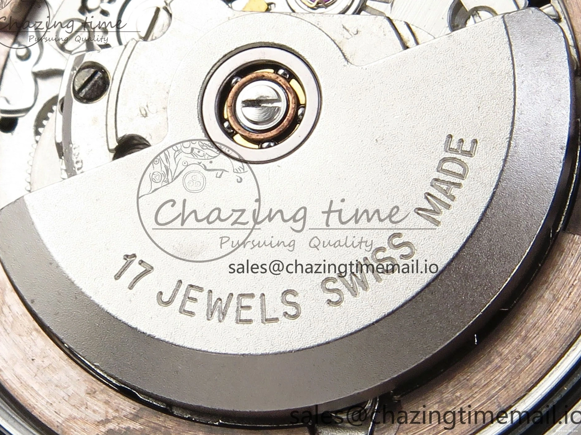 0216 DateJust 31 278271 ARF 1:1 Best Edition 904L Steel Brown Roman Diamonds Dial on SS RG Oyster Bracelet ETA SmartChoice 520